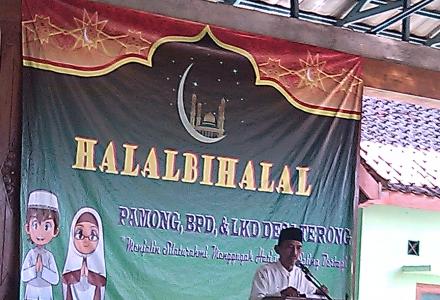 HALALBIHALAL LEMBAGA DESA TERONG